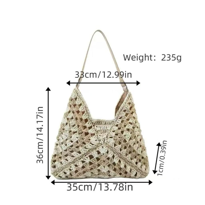 Woven Material Handbag Kalsten