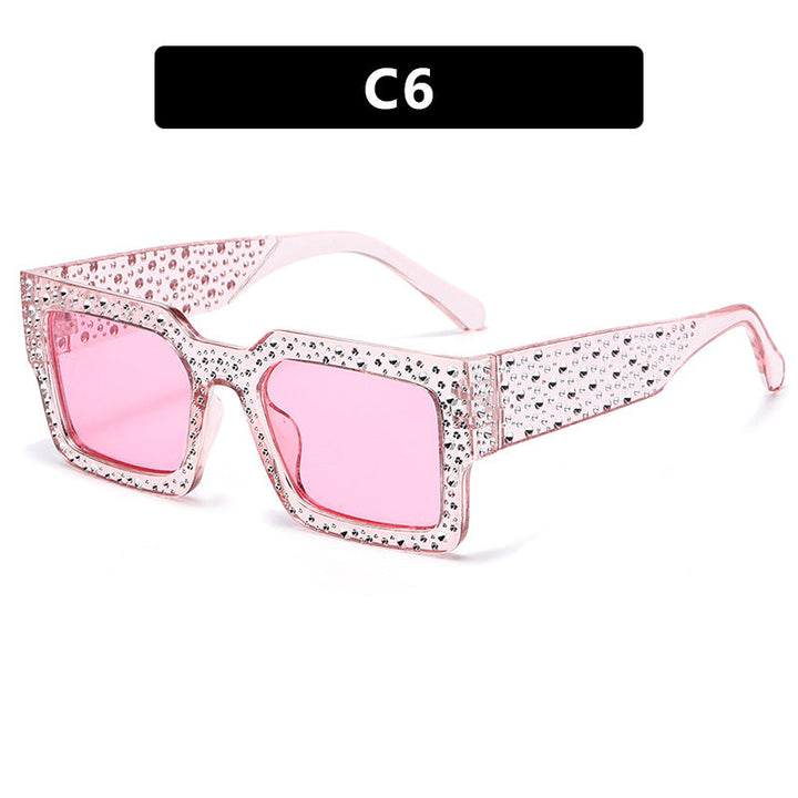 Women's extravagant sunglasses with sparkling accent Kalsten