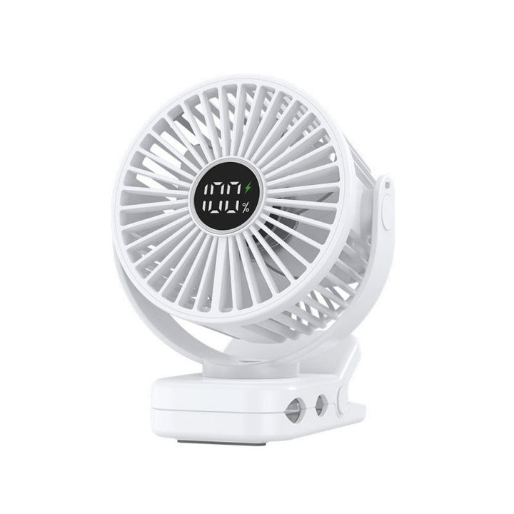 Women's portable high-performance fan with digital display Kalsten