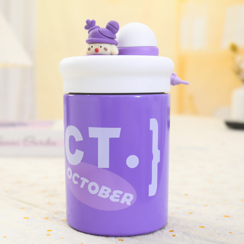 Women's Insulated Water Bottle with Cheerful Design Kalsten