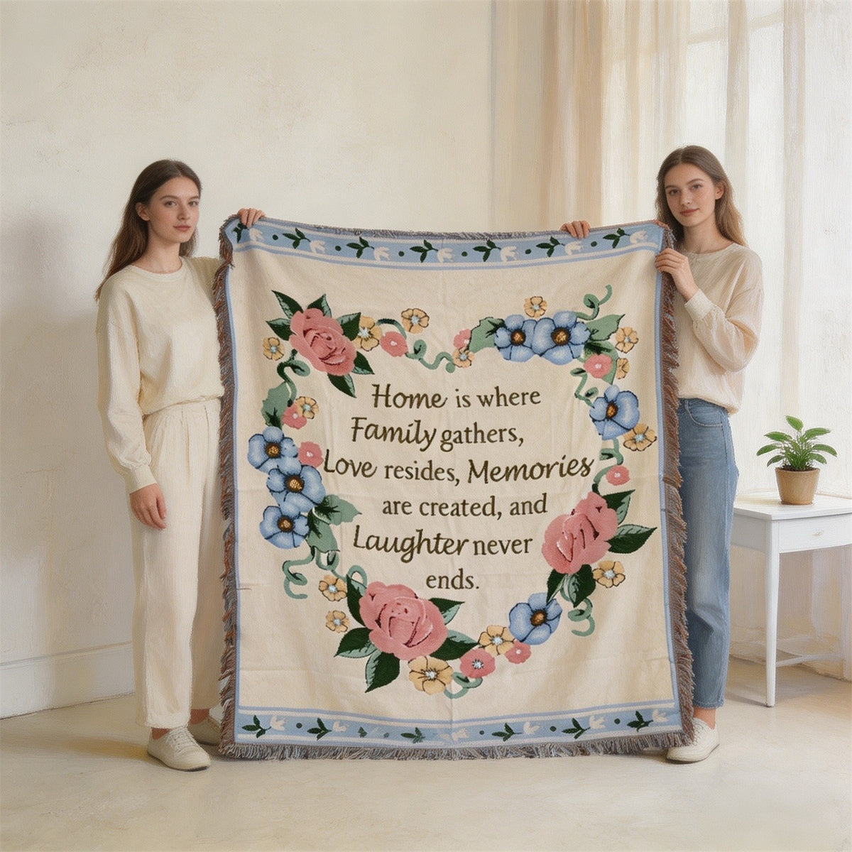 Decorative Pumpkin Pattern Tapestry Blanket