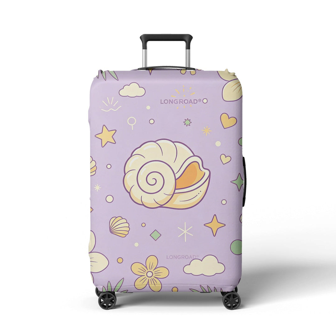 Women's suitcase cover with cheerful Kalsten  motif