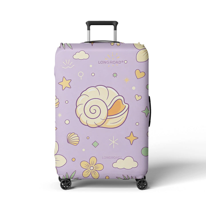Women's suitcase cover with cheerful Kalsten  motif