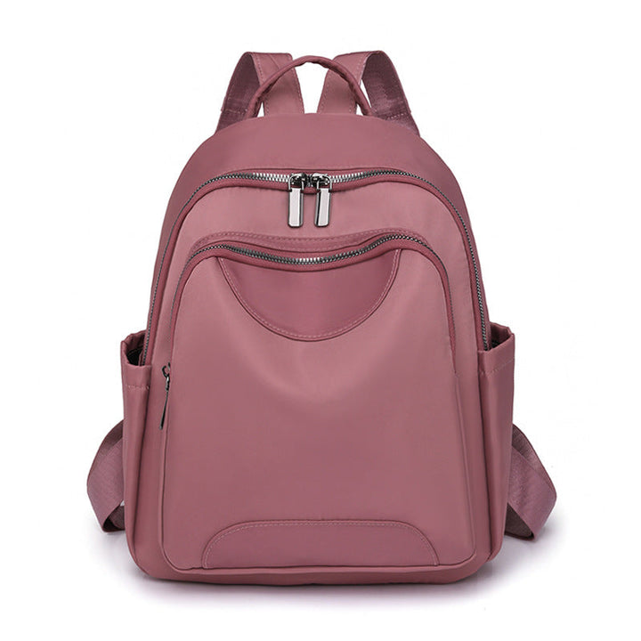 Sleek Minimalist Zip-Front Backpack Kalsten