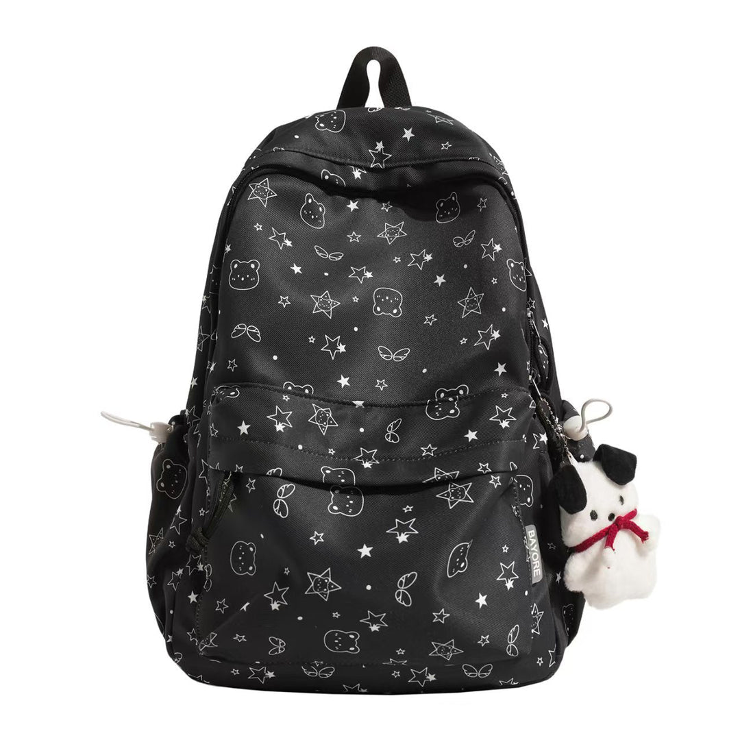 Multi-Pocket Character-Themed Backpack Kalsten