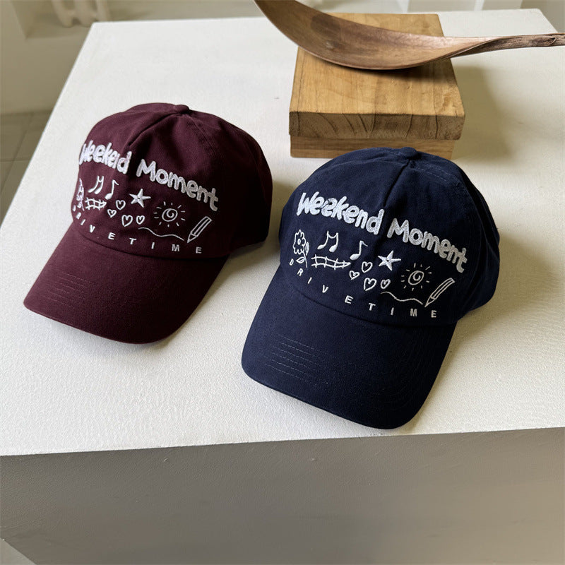 Women's Embroidered Graphic Visor Cap Kalsten