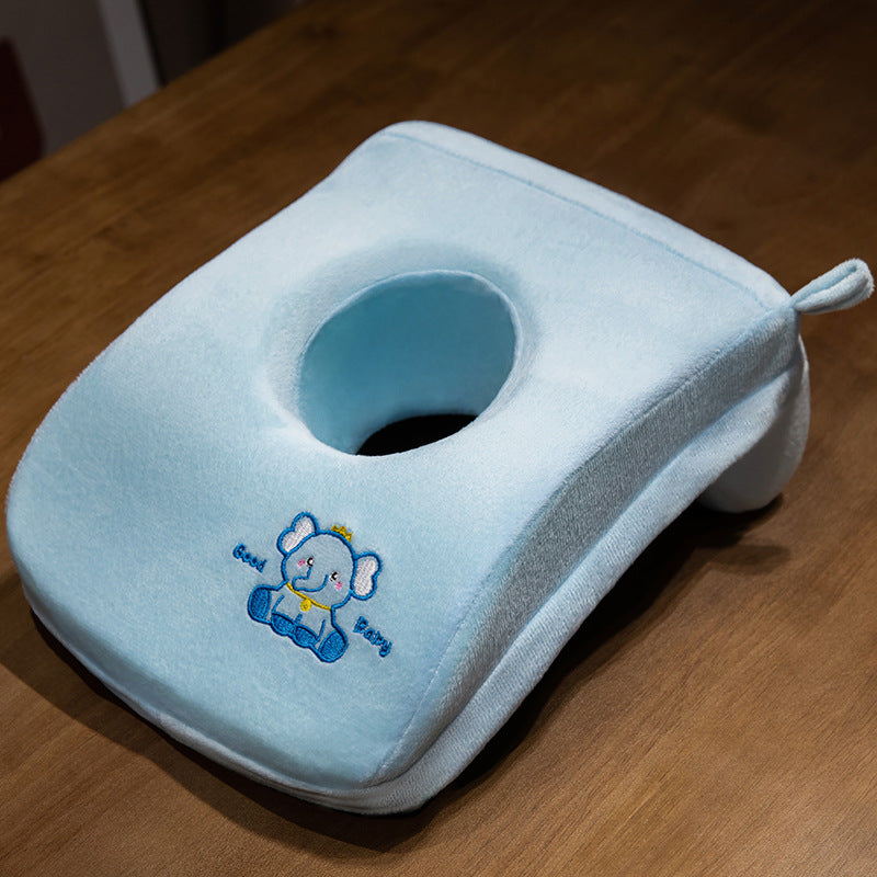 Plush Neck Support Pillow with Ergonomic Cutout Kalsten