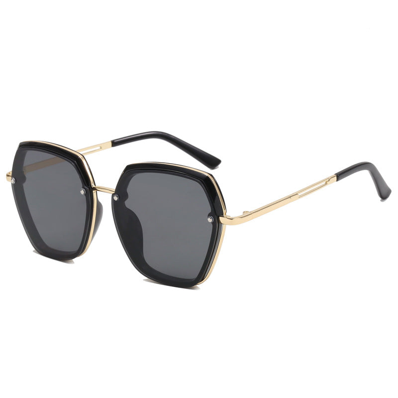 Women's fashionable sunglasses in trendy hexagon design Kalsten