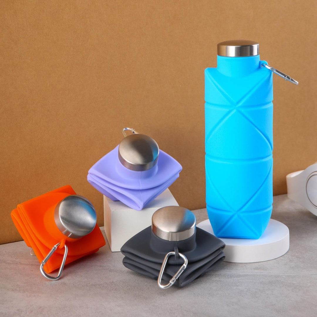 Women collapsible silicone drink bottle Kalsten