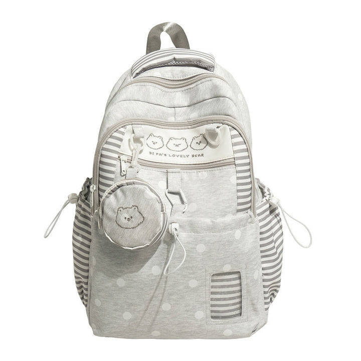 Adorable Patterned Animal School Backpack Kalsten
