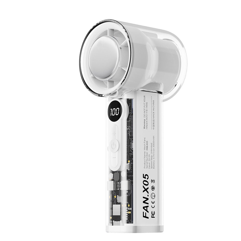 Women Portable Hand Fan with Powerful Speed Control Kalsten