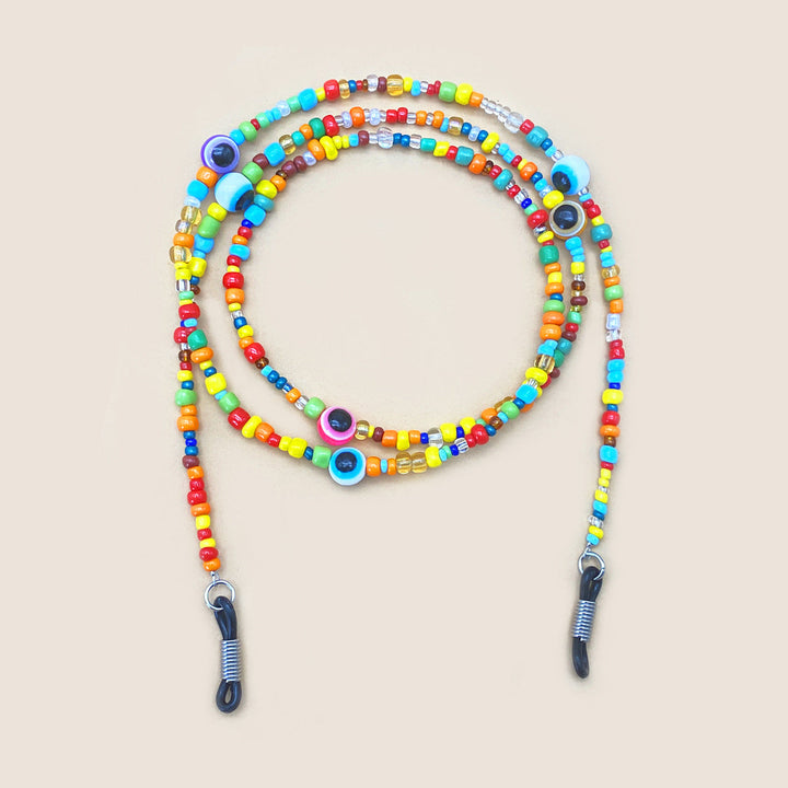 Colorful Beaded Eyewear Retainer Chain Kalsten