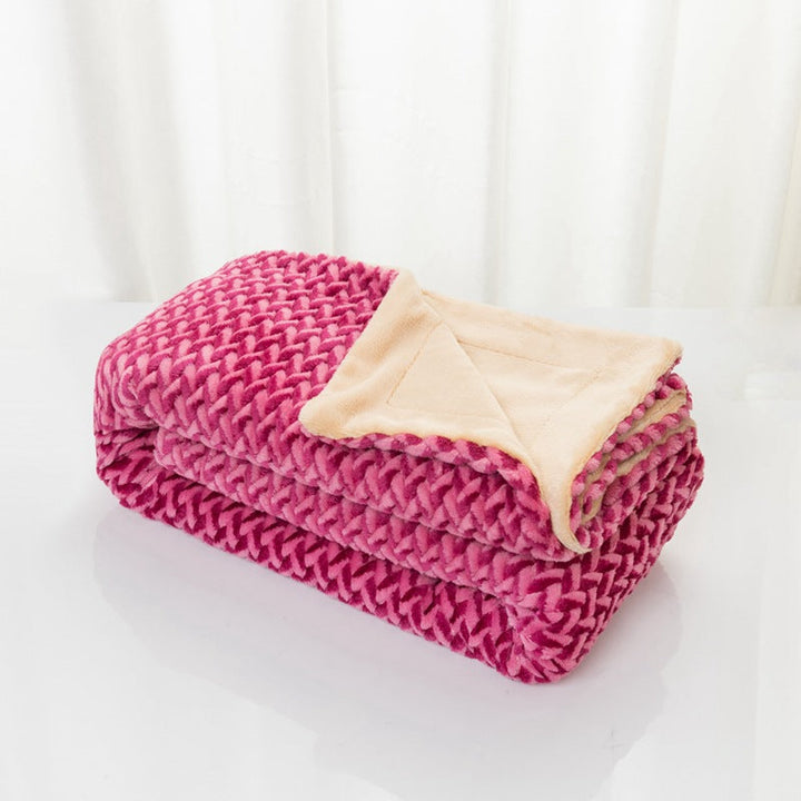 Women's soft and cozy microfiber blanket Kalsten