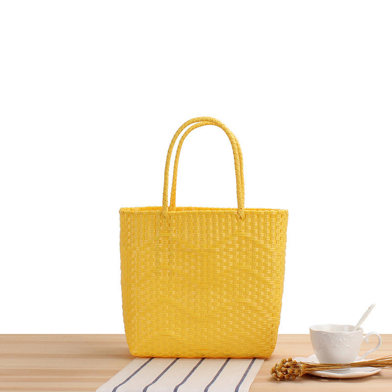 Practical tote bag with wave pattern Kalsten