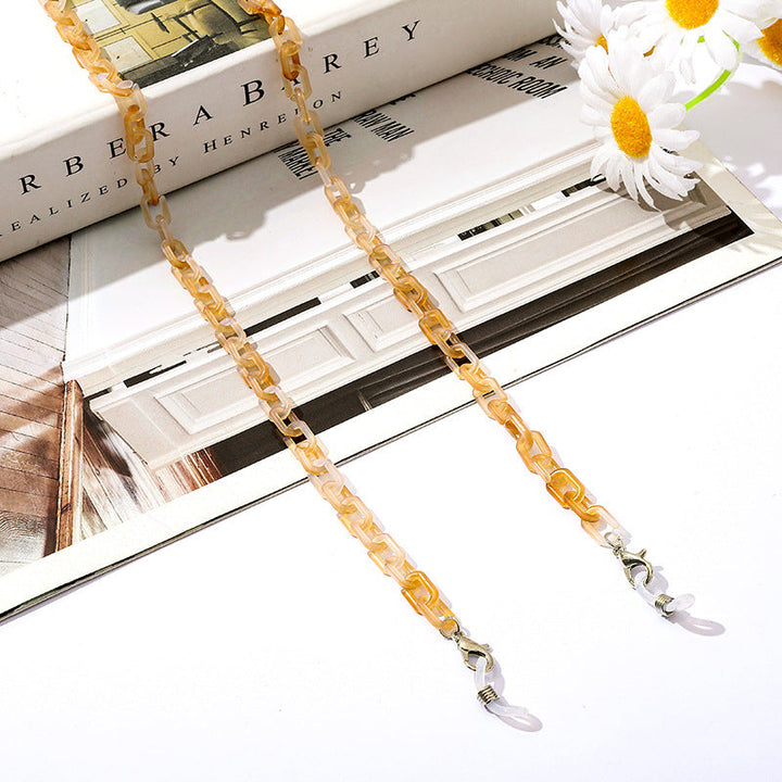 Fashionable necklace with clip clasp Kalsten