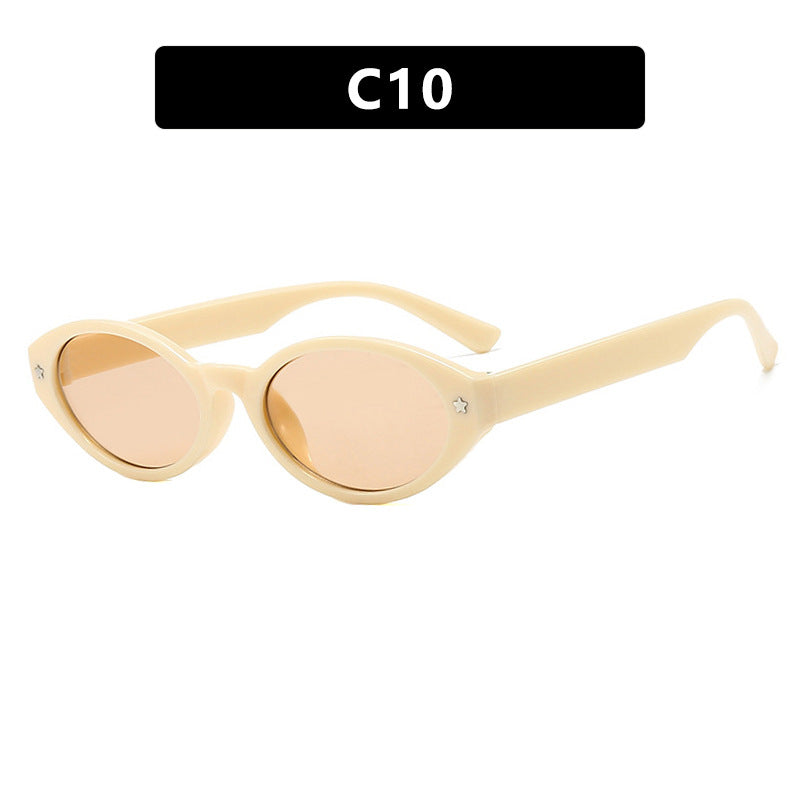 Women's Cat-Eye Sunglasses with Elegant Carry Bag Design Kalsten
