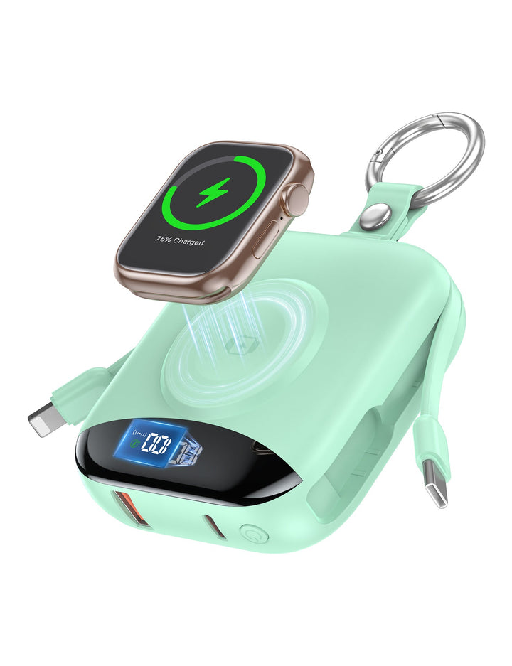 Portable Wireless Power Bank with Integrated LED Display Kalsten