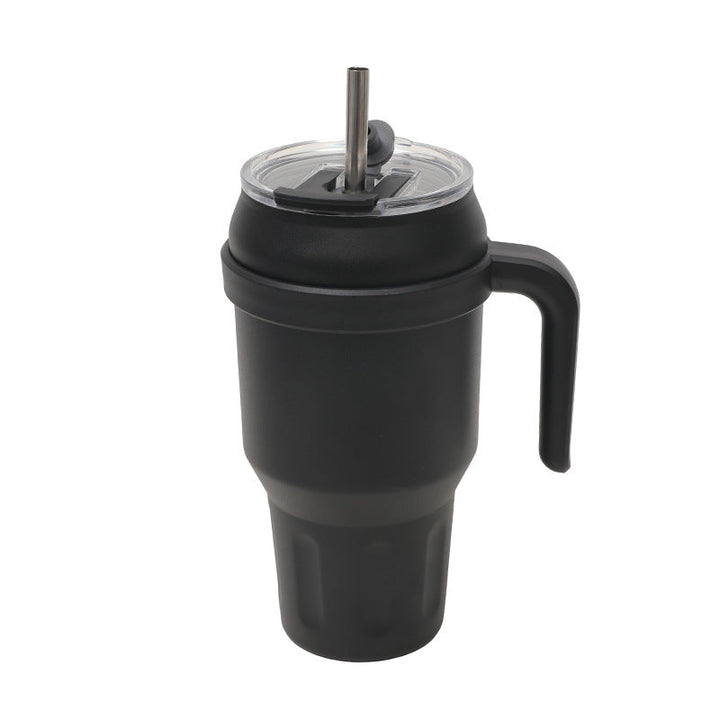 Women's Insulated To-Go Cup with Ergonomic Handle and Flexible Straw Kalsten
