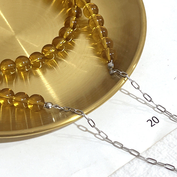 Multi-Strand Beaded Eyewear Chain Kalsten