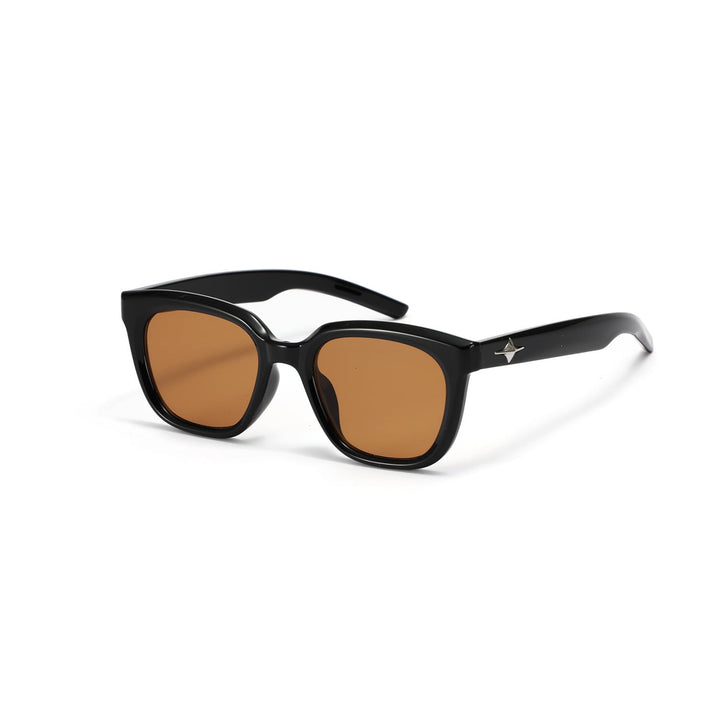 Ladies fashionable transparent sunglasses with slim frame and UV protection Kalsten