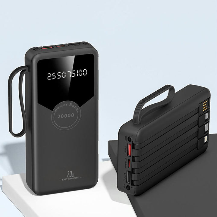 Power bank with fast charging function and LED display Kalsten