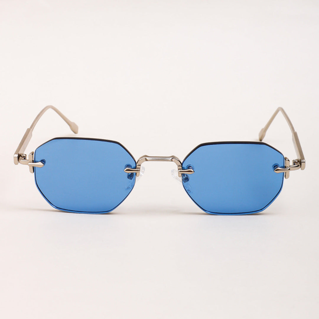 Ladies sunglasses with elegant octagonal frame and comfortable nose pads Kalsten