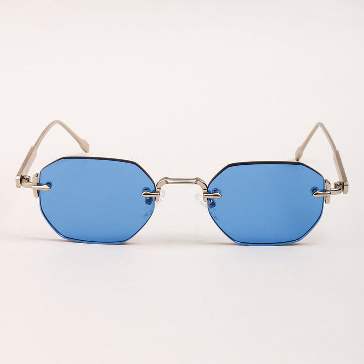 Ladies sunglasses with elegant octagonal frame and comfortable nose pads Kalsten