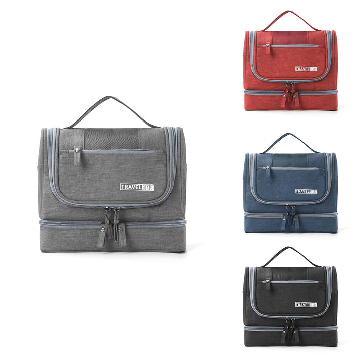 Travel toiletry bag with multiple compartments and practical organization Kalsten