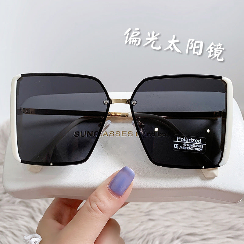 Women's oversized square sunglasses with polarized lenses Kalsten