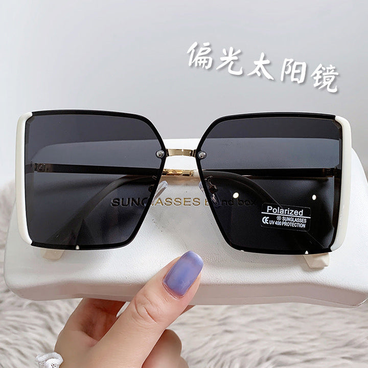 Women's oversized square sunglasses with polarized lenses Kalsten