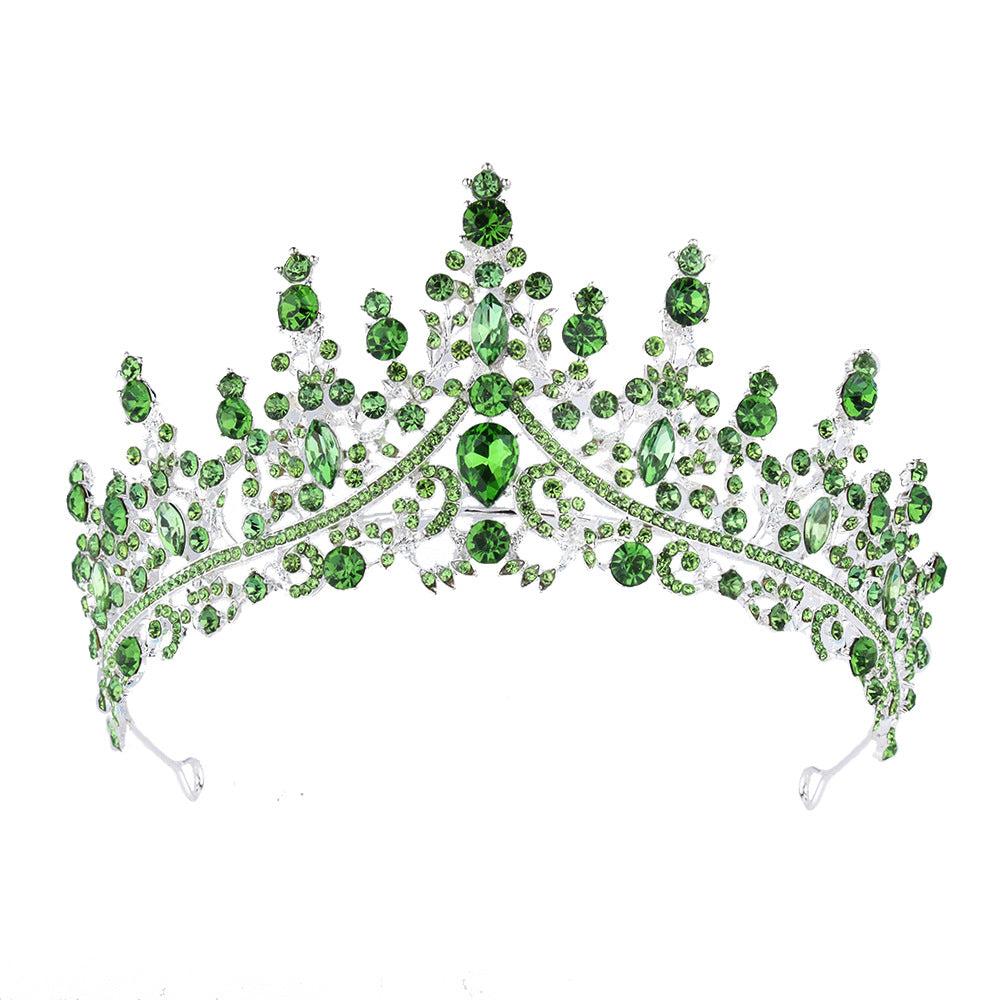 Ladies Rhinestone Tiara with Sparkling Gemstones Kalsten