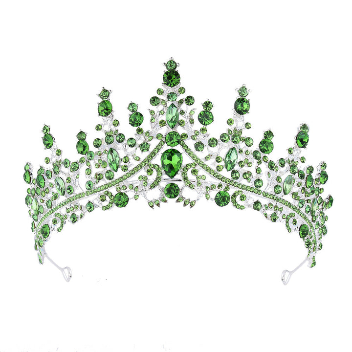 Ladies Rhinestone Tiara with Sparkling Gemstones Kalsten