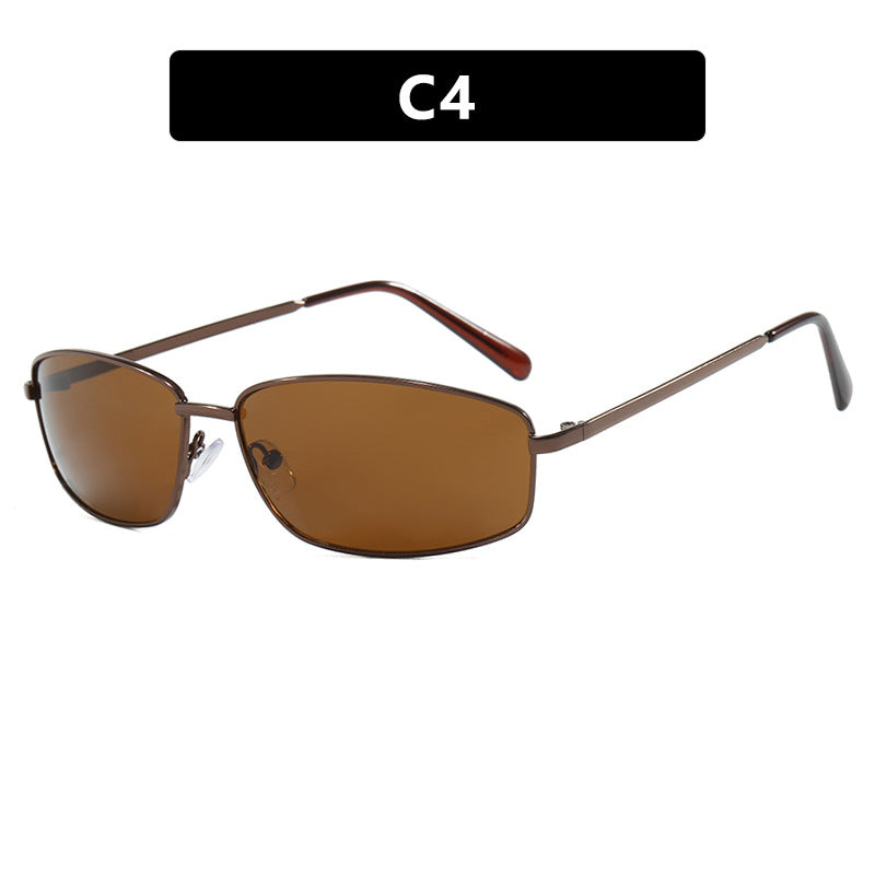 Women's sporty sunglasses with stylish metal protection Kalsten