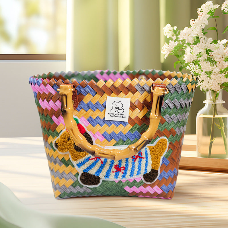 Handmade basket bag Kalsten