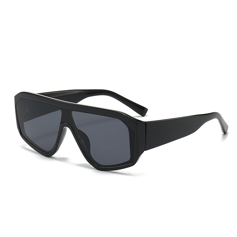 Men's Futuristic Oversized Shield Sunglasses Kalsten