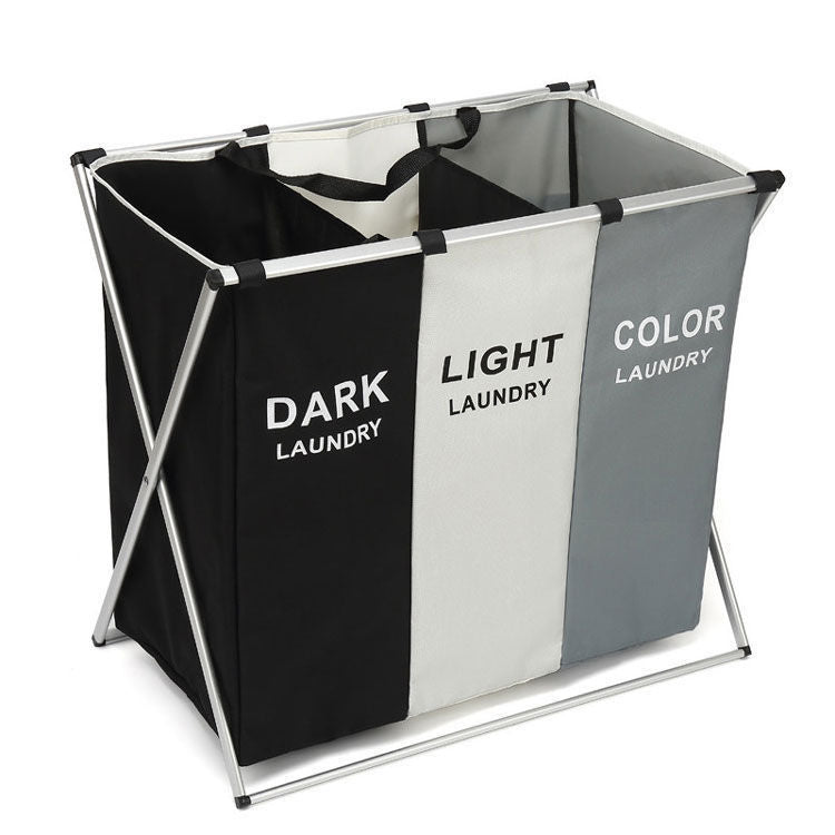 Laundry separation system with three compartments Kalsten