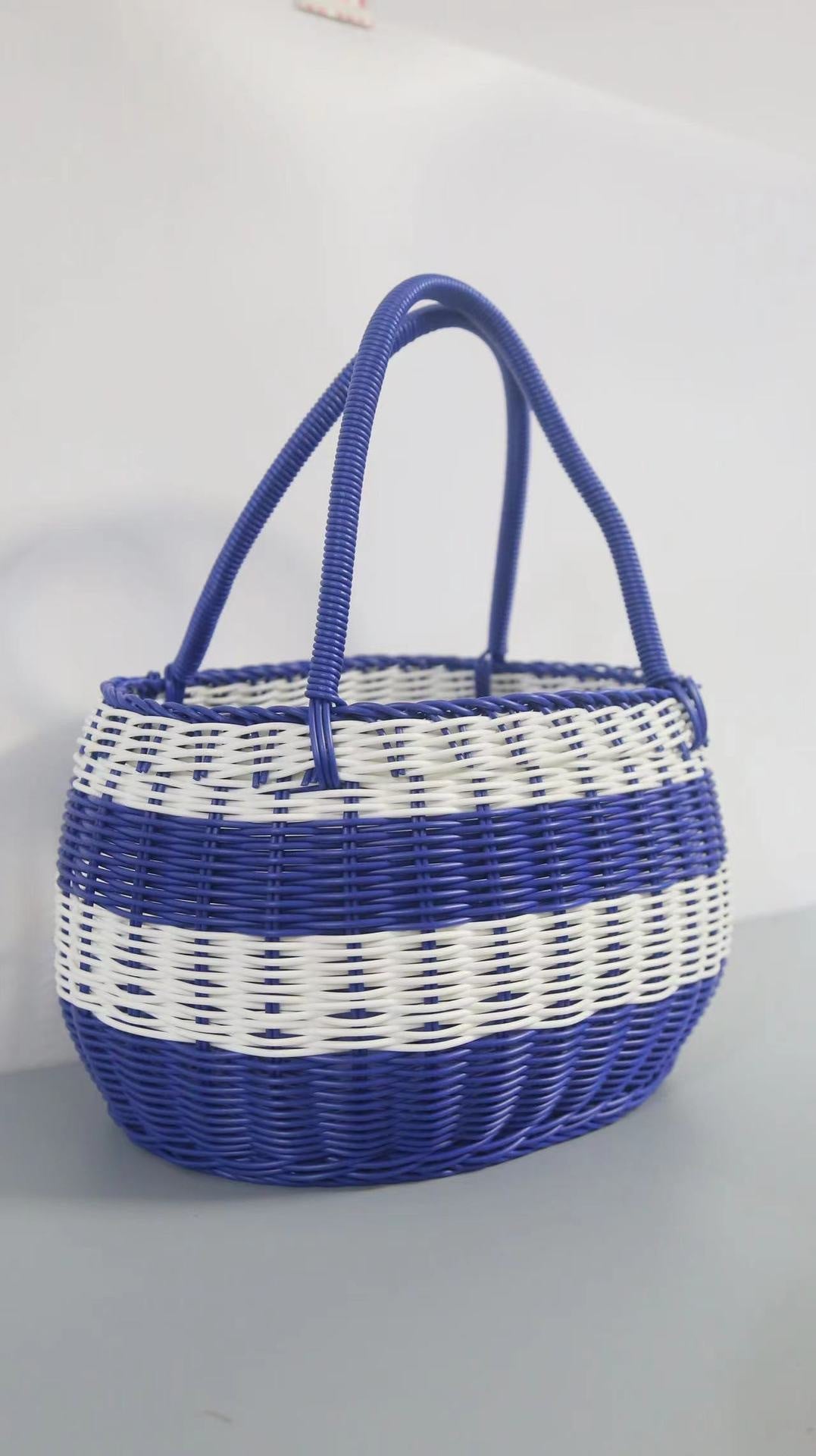 Women Handwoven Basket with Sturdy Handles Kalsten