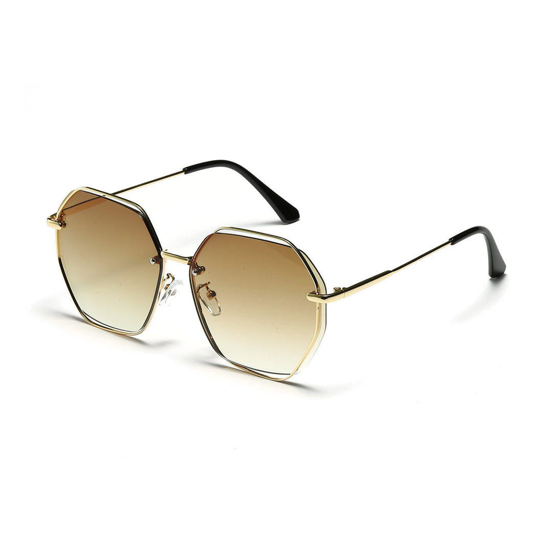 Women's fashionable octagonal sunglasses with elegant frame Kalsten