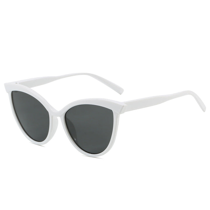 Ladies Elegant Cat-Eye Sunglasses with UV Protection and High-Quality Frame Kalsten