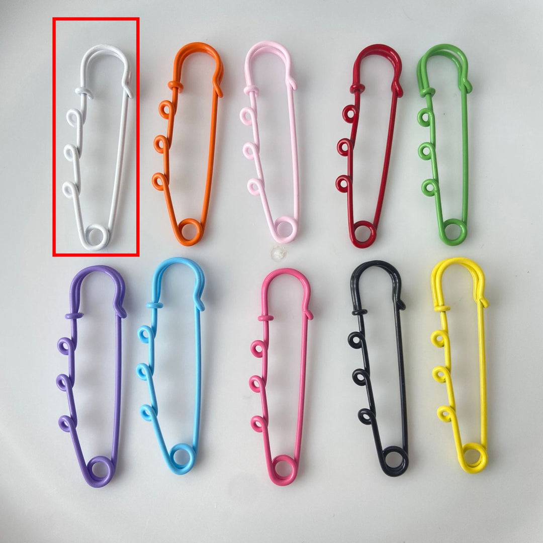 Decorative Safety Pin Brooch Kalsten