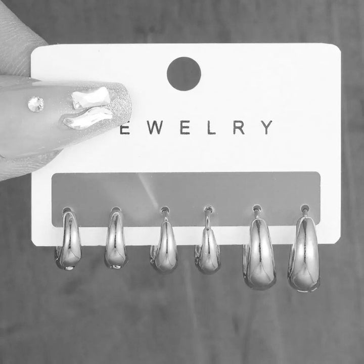 Fashionable Stud Earrings Made of High-Quality Stainless Steel Kalsten