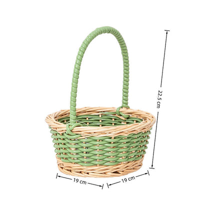 Decorative Woven Flower Basket Acalora
