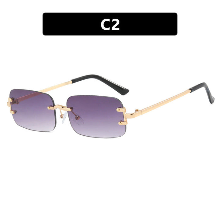Ladies square sunglasses with high-quality metal frame Kalsten