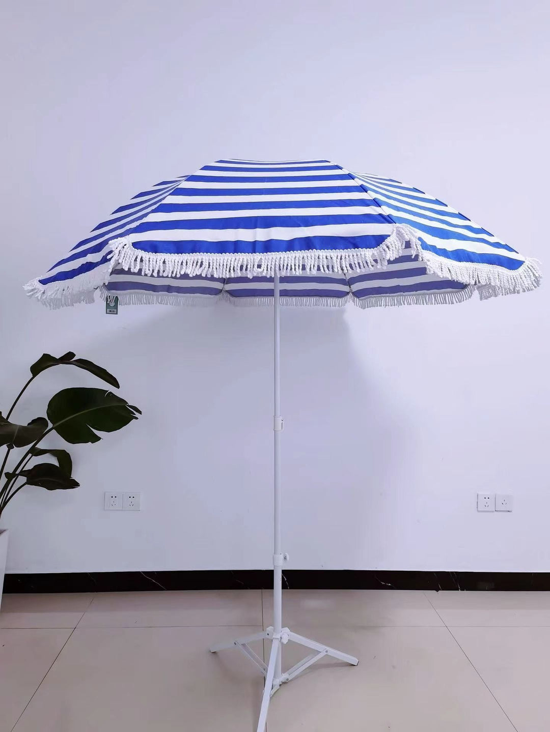 Women's sun umbrella with stylish tassels Kalsten