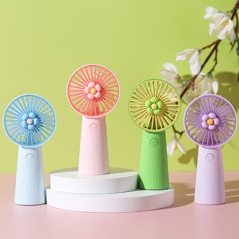 Unisex Portable Hand Fan with Colorful Design Kalsten
