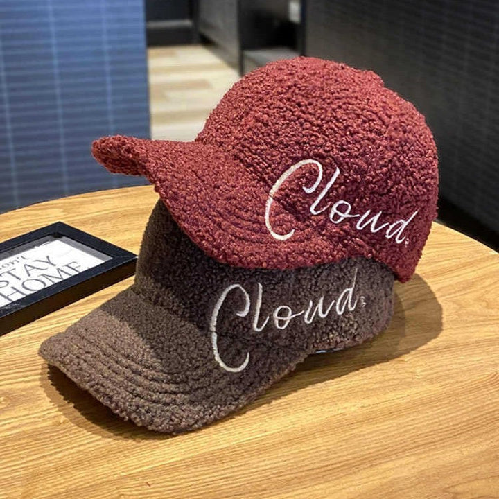 Women's Fluffy Textured Baseball Cap Kalsten