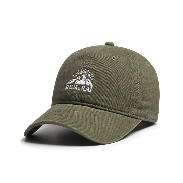 Men's Casual Distressed Embroidered Cap Kalsten
