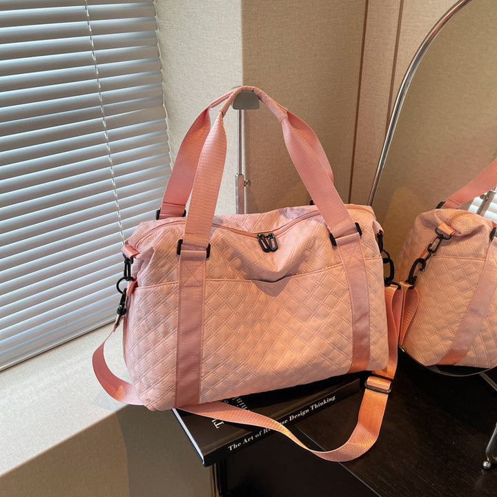 Quilted Travel Duffel Bag Kalsten