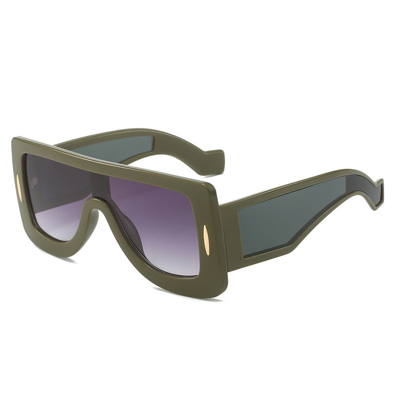 Ladies futuristic oversized sunglasses Kalsten