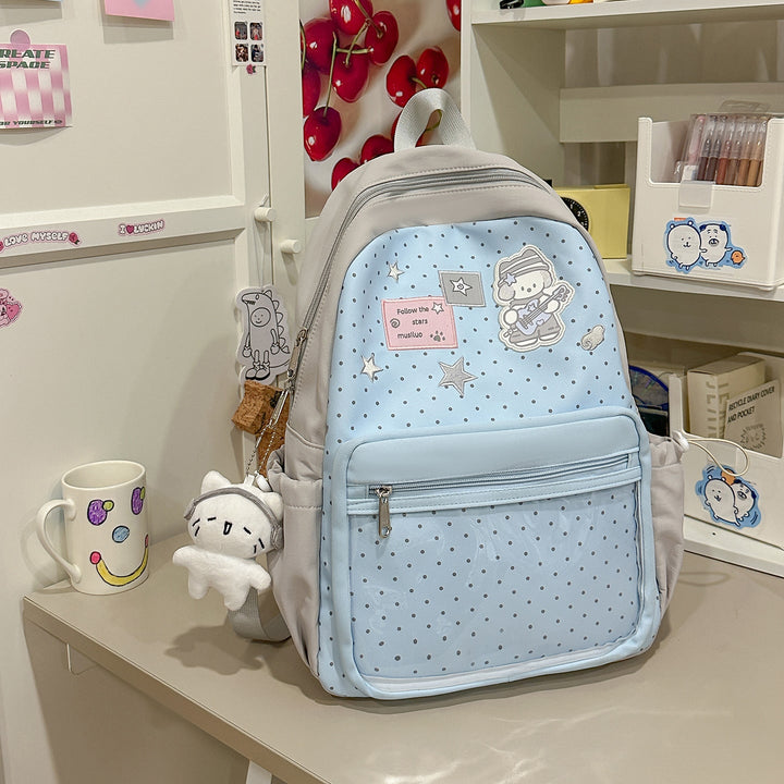 Cute Illustrated School Backpack